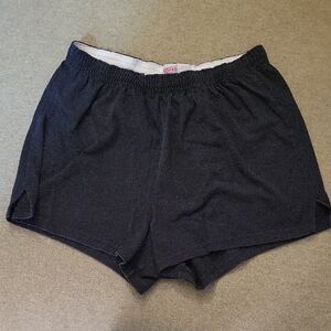 Soffe Black Elastic Waist Shorts